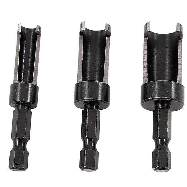 PlugCutter Tapered Plug Cutting Set - 3 Piece